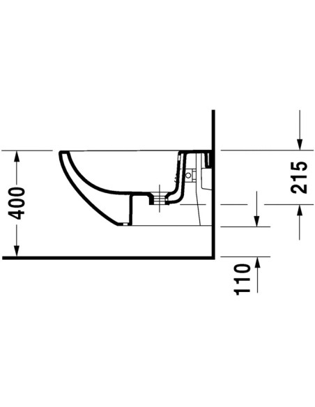 Duravit Architec Bidet Sospeso Con Monoforo Bagnolandia