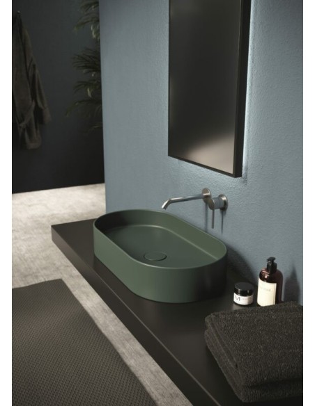 ALICE Hide Lavabo D Appoggio Ovale 65x35 Cm 31120101 Bagnolandia