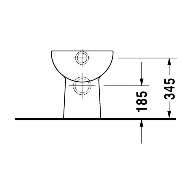 Duravit D Code Vaso A Pavimento X Cm Bagnolandia