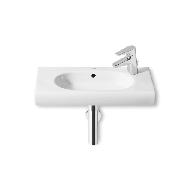 ROCA Meridian lavabo compatto 55x32 cm foro a destra