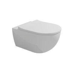 Flaminia PLFCLAT sifone con piletta in ceramica Ø 90 mm per piatti doccia,  colore bianco latte finitura opaco