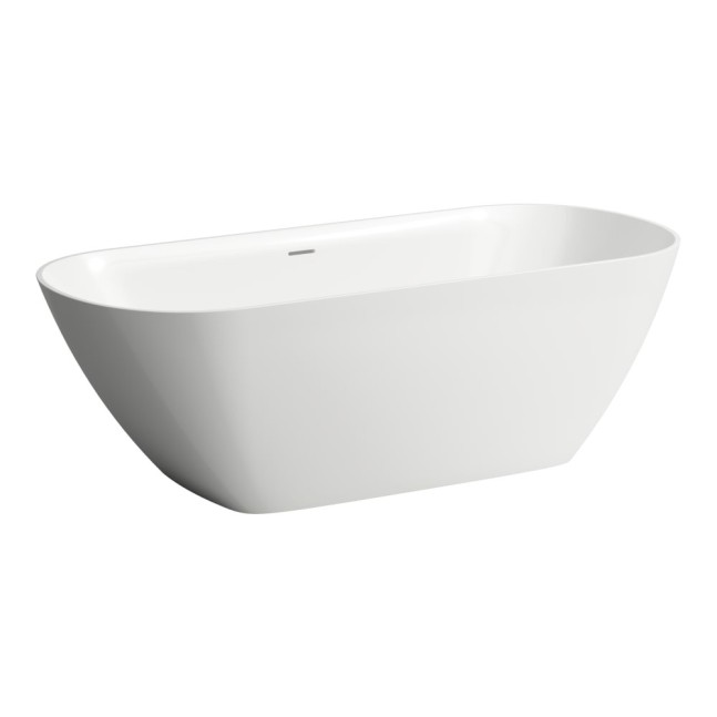 LAUFEN Lua vasca da bagno freestanding Bianco lucido