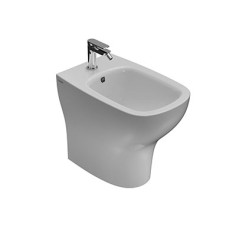 CERAMICA GLOBO Argento bidet a terra per disabili