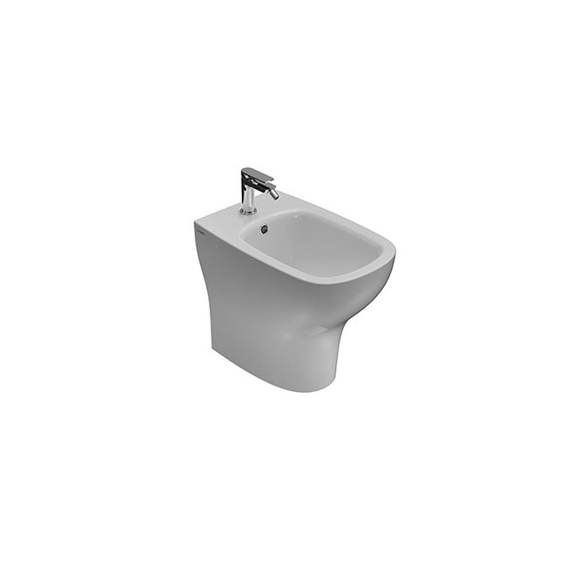 CERAMICA GLOBO Argento bidet a terra per disabili