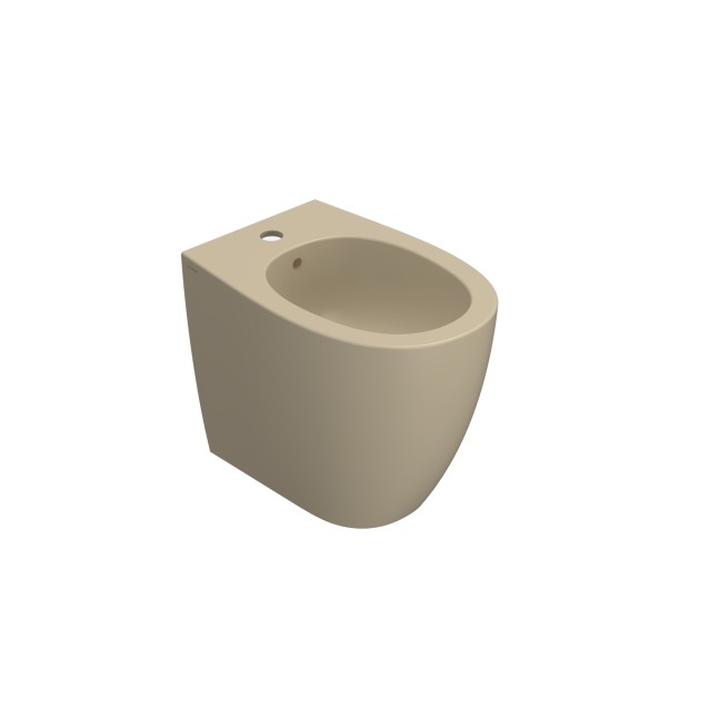 CERAMICA GLOBO 4All bidet filo parete 54x36 cm Perla