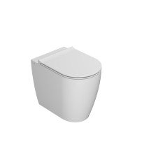 CERAMICA GLOBO Mode vaso filo parete Rimless in Bianco Opaco