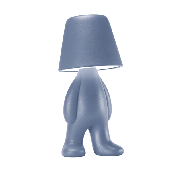 QEEBOO Bigger Brother Lamp light blue