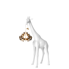 QEEBOO Giraffe in love XS giraffa con lampadario