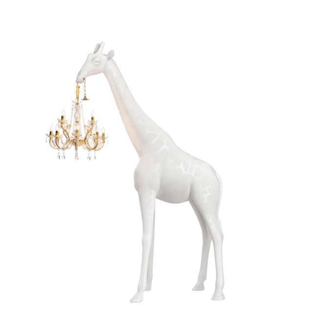 QEEBOO Giraffe in love M giraffa con lampadario da interni