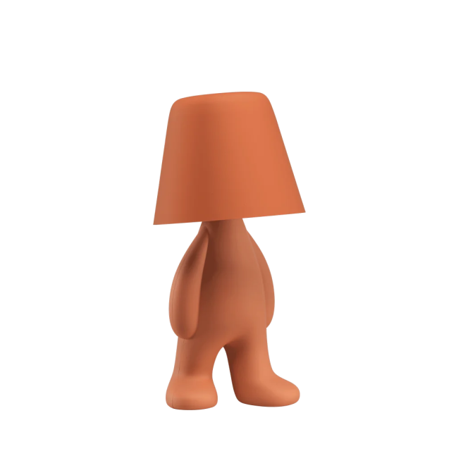 QEEBOO Sweet Brothers Tom lampada LED Terracotta