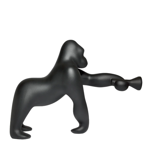 QEEBOO Kong lampada gorilla 140 cm Black