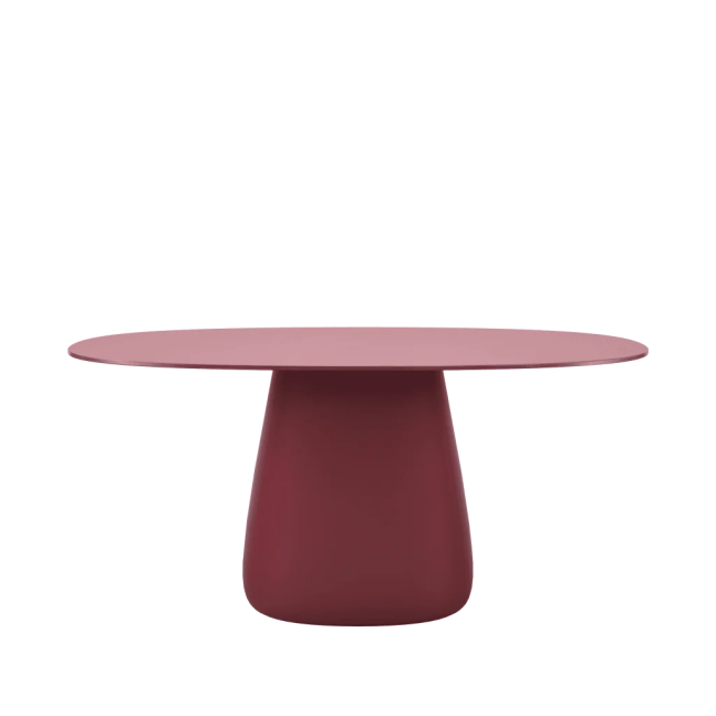 QEEBOO tavolo Cobble Table top 160 cm  Indian Red