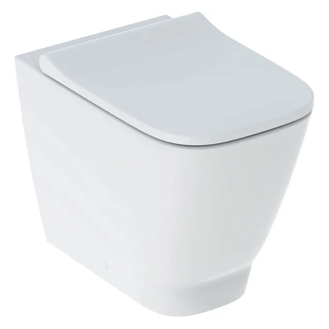 GEBERIT Smyle Square wc a terra con sedile