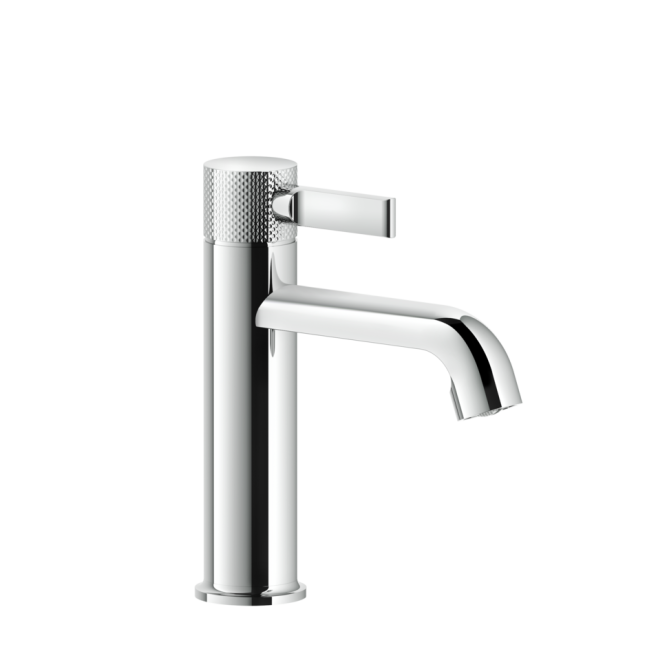 GESSI Inciso monocomando per lavabo BLACK METAL BRUSHED