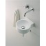 FLAMINIA Twin Mini lavabo sospeso