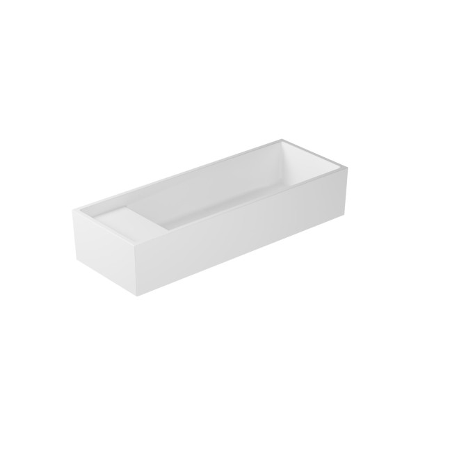 GALASSIA Next Narrow lavabo 100x37 cm bianco lucido