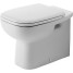 DURAVIT D-Code wc a terra filo parete