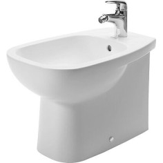 DURAVIT D-Code bidet a terra filo parete