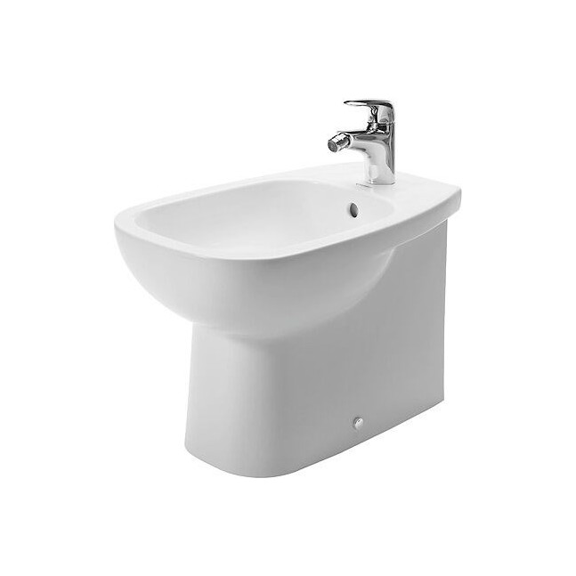 DURAVIT D-Code bidet a terra filo parete