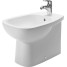 DURAVIT D-Code bidet a terra filo parete