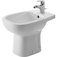 DURAVIT D-Code bidet a terra staccato dal muro