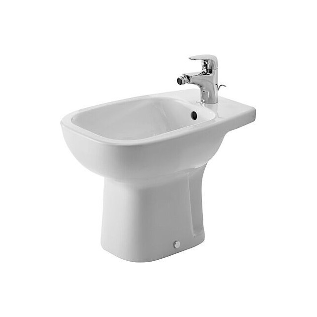 DURAVIT D-Code bidet a terra staccato dal muro