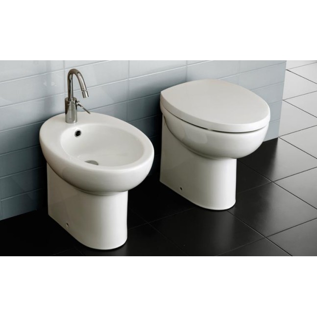 Piatto Doccia Hatria Prezzi.Hatria Erika Pro Bidet Monoforo 370x535