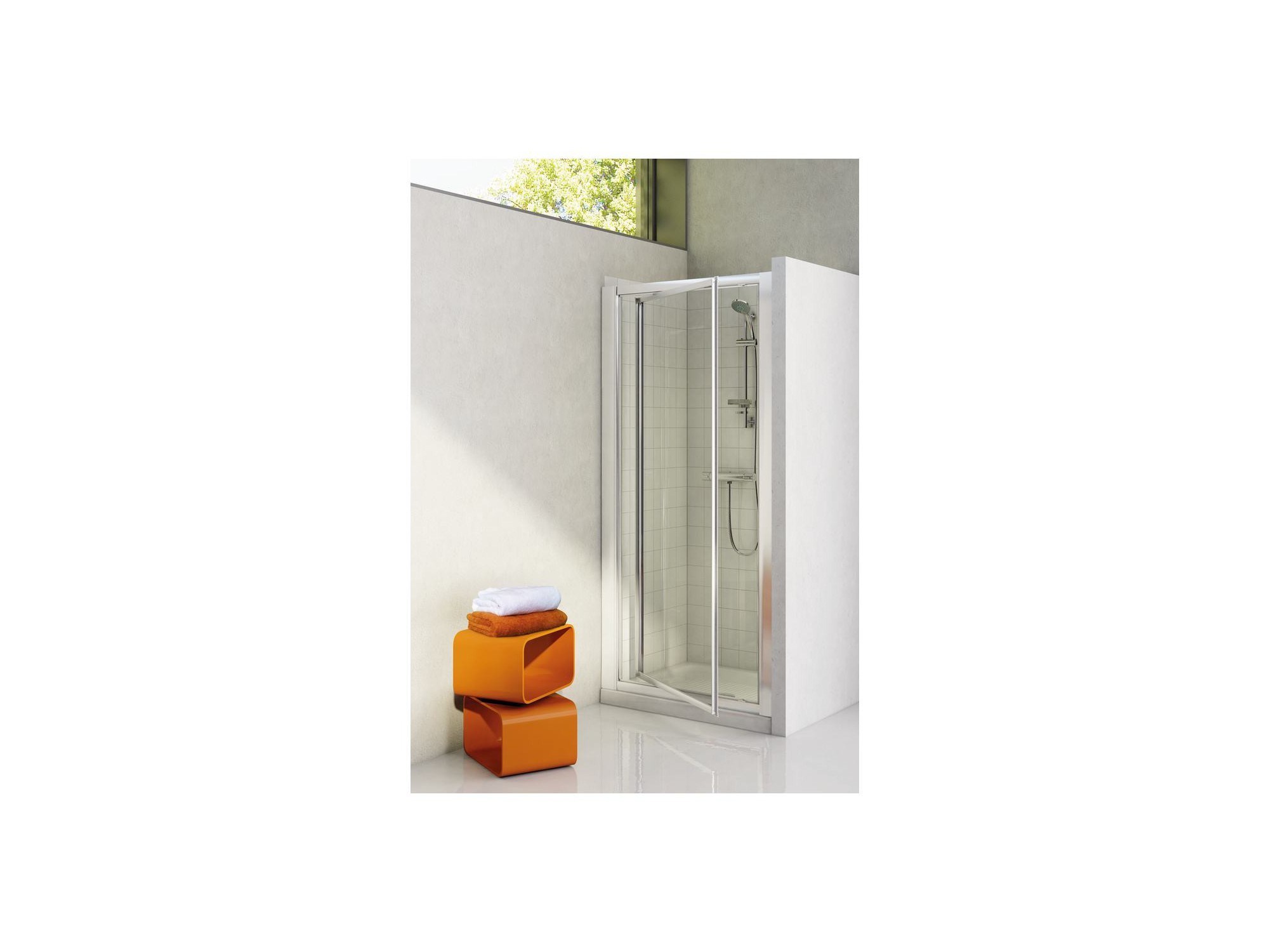 Box Doccia 2b Serie Brio.Porta A Doppio Battente In Cristallo Ibis 2b Box Docce