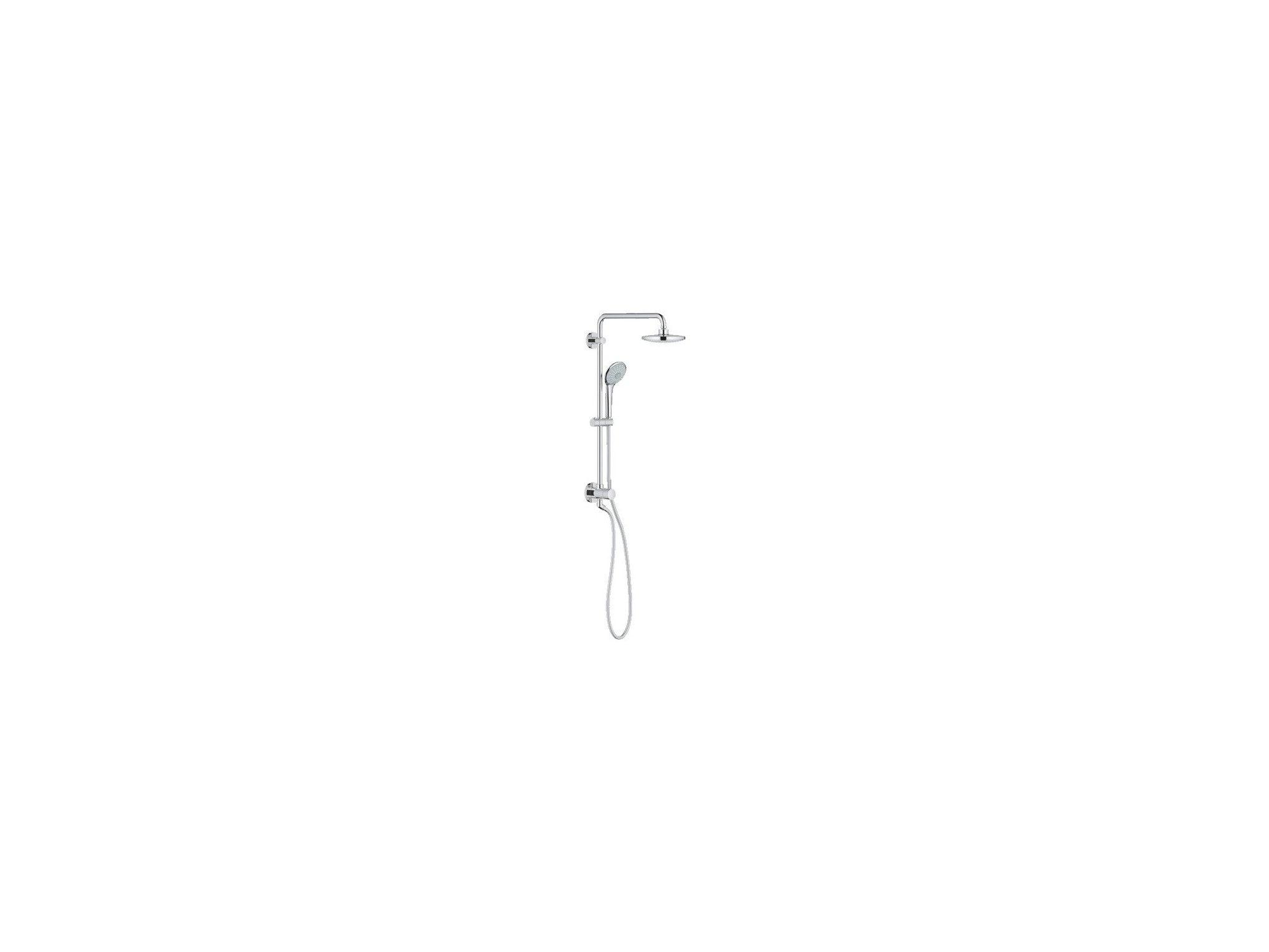 Colonna Doccia Con Miscelatore Grohe.Grohe Retro Fit 180 Sistema Doccia Con Deviatore